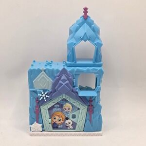 Disney Doorables Frozen Ice Palace Playset Kids Blue Elsa Castle Stackable Toy